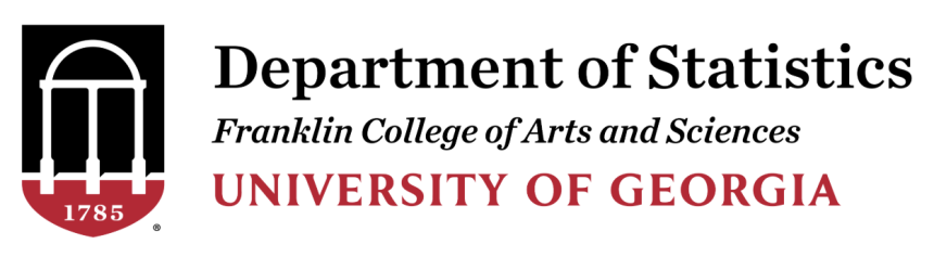 Department of Statistics University of Georgia Logo