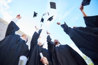 Graduation Cap Toss